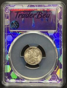 1944 Mercury Dime, PCGS MS63, 10C, Serial 5050.63/53691936