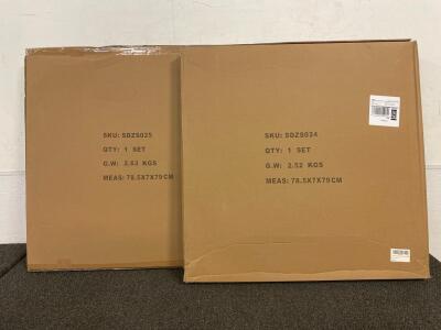 (2) BRAND NEW!! Outdoor Christmas Wreaths (Tree And Bow)