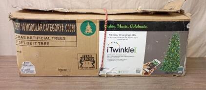 7.5 Foot Pre Lit iTwinkle Light Christmas Tree