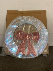 (2) Outdoor Christmas Wreaths