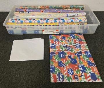 Box Of Wrapping Paper