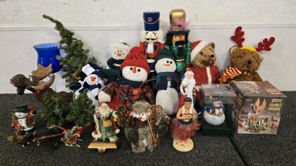 Christmas Stuffed Decorations & Christmas Figurines