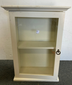 Small Shelf/Spice Rack W/ Glass door