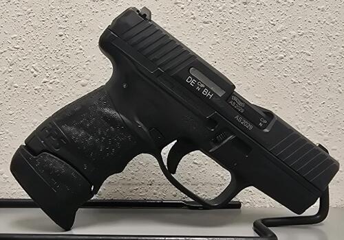 Walther PPS 9mm Pistol, Serial AS2029, Semi-Automatic, Black Finish