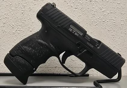 Walther PPS 9mm Pistol, Serial AS2029, Semi-Automatic, Black Finish