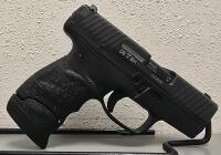 Walther PPS 9mm Pistol, Serial AS2029, Semi-Automatic, Black Finish