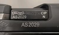 Walther PPS 9mm Pistol, Serial AS2029, Semi-Automatic, Black Finish - 9
