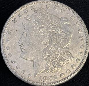 1921-S Morgan Silver Dollar Coin