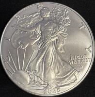 2025 American Silver Eagle &ldquo;Walking Liberty&rdquo; coin