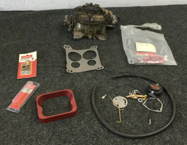 Carburetor With Edelbrock Parts