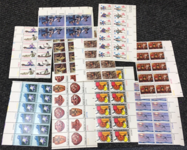 (10) Sheets of Stamps