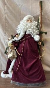 Decorative Santa Claus Figurine / 24in
