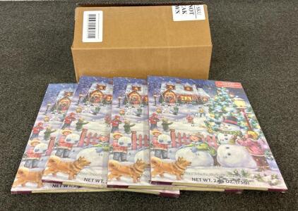(1) Snowman Celebration Chocolate Set Of 10