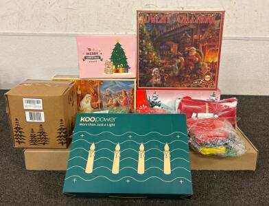 (3) Packs Of Pop-It&rsquo;s, (2) Advent Calendar Puzzles, Mini Candy Canes, And More