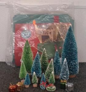 Christmas Tree Storage Bag & Mini Bottle Brush Trees And More!