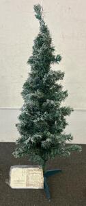 (1) Illuminating Tree W/ Stand From Hawthorne Village Collection (2FT)