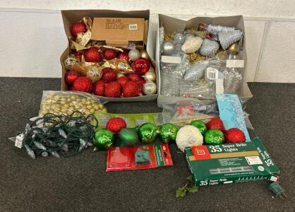 Assortment Of Various Ornaments, Clips, Home Decor, And More