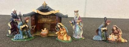 (1) Nativity Garland Set