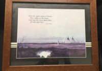 ‘Cherokee Blessing’ Poster in Frame