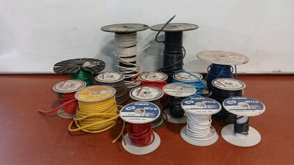 (4) Assorted 10 Gauge Wire (4) Assorted Heavy Duty 14 Guage Wire & More