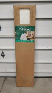 Cell wood White Shutters 15"x63"