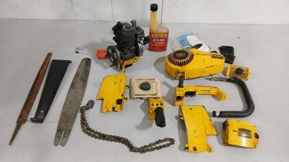 (1) McCulloch Power Mac 6 Automatic Chainsaw Engine And Parts