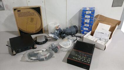 (1) 3M Desktop Document Holder (1) Tack Life Paint Sprayer (1) ATW-R14 UHF Diversity Reciever & More