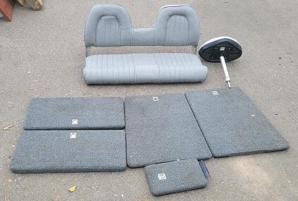 (2) Boat Seats (4) Hatch Covers
