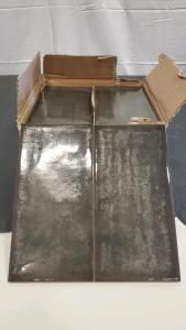 Cross ville Box of Black Tile 7.75"x4"