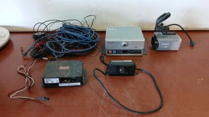 (1) Panasonic WJ-VR30 Arbitrator Video Processing Unit (1) Panasonic WV-VC31 Network Camera & More