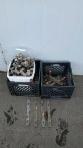 (2) Crates Of Light Brackets