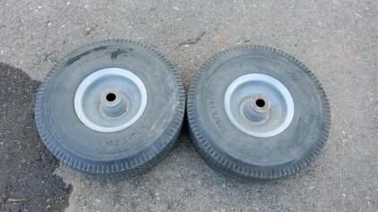 (2) Heavy Duty Wheels
