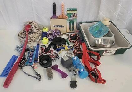 (1) Box of Pet Supplies