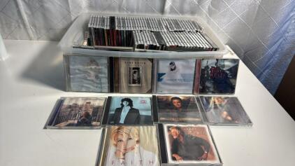 Tote W/Assorted CD&rsquo;s Filled With Big Names