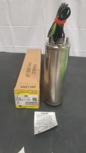 Franklin Electric 4-inch Submersible Well Motor 1HP 230V
