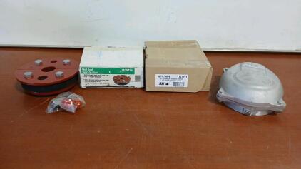 (1) Well Seal 6" x 1" (1) Boshart 4" Aluminum Vermin Proof Water Tight Well Cap