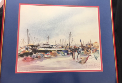 &lsquo;Creek Diera-Dubai' Framed Limited Edition Print
