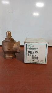 (1) A.Y. McDonald MFG. CO. 6214 2" 65# Pressure Relief Valve-NL