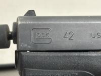 Glock 42 .380 Auto Pistol, Streamlight TLR-6 Laser, Serial ADWU006 - 7