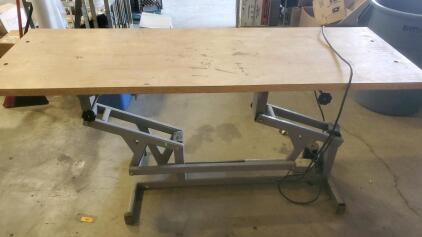 Adjustable Work Bench 74"x25.35"x35.5"