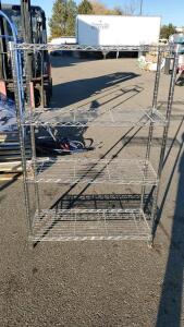 Metal Rack 35.5"x14"x54.75"