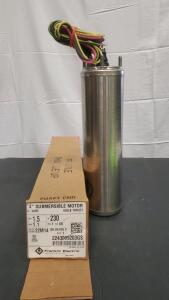 Franklin Electric Submersible Motor 1.5HP 3 Wire 230V
