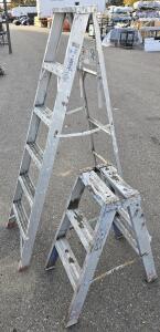 Aluminum 6' & 3' Ladders