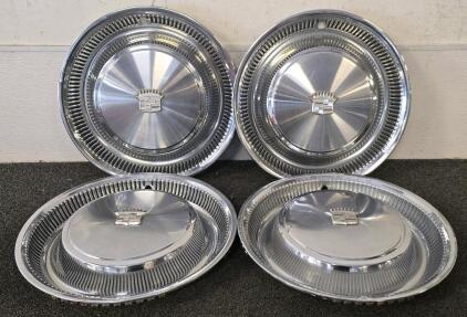 Classic 1975 Cadillac Hub Caps- Matching Set Of 4