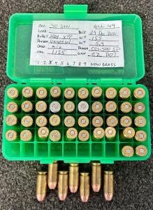 (49) Rnds Of 40 S&W Ammunition