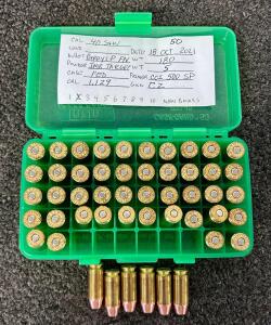 (50) Rnds Of 40 S&W Ammunition