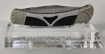 Painted Pony Collectible Pocket Knife W/ Magnetic Display Stand