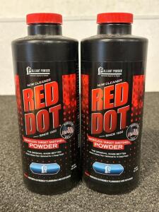 (2) Bottles Of Alliant Red Dot Smokeless Target ShotShell Podwer