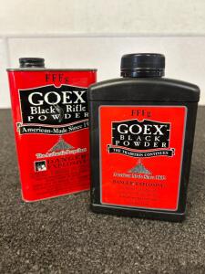 (2) Bottles Of Goex Black Powder