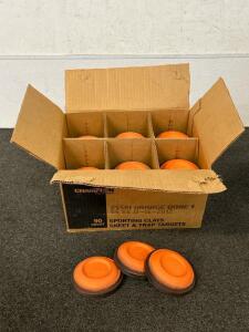 Partial Box Of Sporting Clays Skeet and Trap Targets